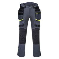 Show details for  Detachable Holster Pocket Trousers, Kingsmill Polyester Stretch, Metal Grey, 38"