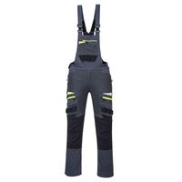Show details for  Work Bib and Brace, Polyester, Metal Grey, Large