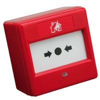 Show details for  Red Fire Call Point, Manual 'Crack Glass/No Break', 24V, Surface Mount