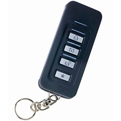 0-102202 Visonic PowerG Two Way Keyfob, 4 Button, Black | YESSS Electrical