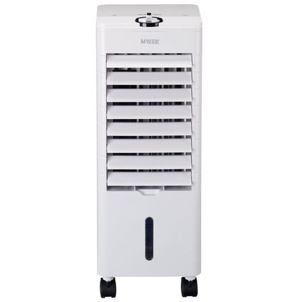 mylek push button oscillating evaporative air cooler 4l tank