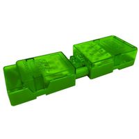 Show details for  Push-Fit Lighting Connector, 3 Pin, 20A, 250V, IP20, Green