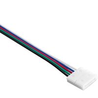 Show details for  Flexible Driver Connection Lead, 5 Pin, 5m, 12mm LED Strip, IP20