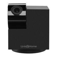 Show details for  Indoor Wi-Fi Security Camera with Pan/Tilt, 100°, 1920 x 1080, Black