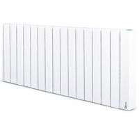 Show details for  1430W WiFi Electric Radiator, 13 Elements, 1140 x 575 x 95mm, White, Belize Series