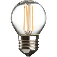 Show details for  4W LED ES Golf Ball Filament Lamp, E27, 2700K, 360lm, 230V, Dimmable, Clear