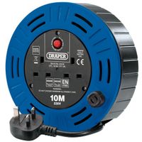 Show details for  Twin Socket Cable Reel, 230V, 10m