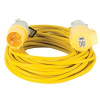Show details for  14m 16A 110V Extension Lead (1.5mm) -Yellow
