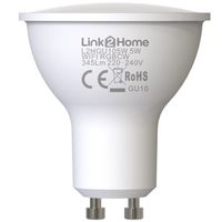 Show details for  4.5W Smart Colour Change LED Lamp, 2700K-6500K/RGB, 345lm, GU10, Dimmable