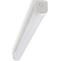 Show details for 20W Single LED Batten, 4ft, 4000K, 2600lm, White, IP20, Borealis Range