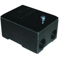 Show details for  100A Heavy Duty Connector Block, 1 pole, 5 Way, 35mm², Black