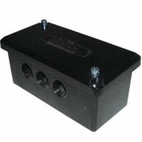 Show details for  200A Heavy Duty Connector Block, 1 pole, 6 Way, 70mm², Black