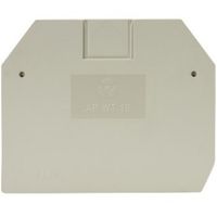 Show details for  End plate for DIN Rail Terminal Blocks, 2mm, Grey