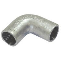 Show details for  Solid Elbow, 20mm, Galavised