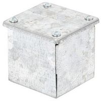 Show details for  Galvanised Steel Plain Adaptable Box, 75mm x 75mm x 75mm