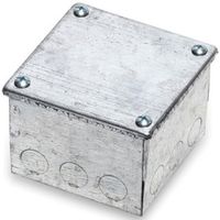 Show details for  Adaptable Box, 4" x 4" x 3", Galvanised Steel