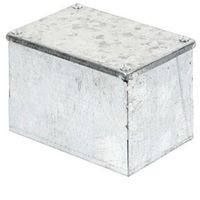 Show details for  Galvanised Steel Plain Adaptable Box, 150mm x 100mm x 100mm