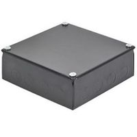 Show details for  Adaptable Box with Knockouts, 6" x 6" x 2", Galvanised Steel