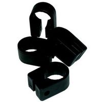 Show details for  Size 12 Cable Cleat, 30.4mm, Polypropylene, Black