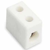 Show details for  30A Porcelain Connector, 1 Pole, White