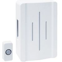 Show details for  Embassy Mains Powered Wired Doorchime Kit with Bell Push, 78dB, White