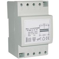 Show details for  DIN Rail Mounted Bell Chime Transformer, 4V/8V/12V, 2A