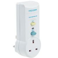 Show details for  13A Safetysure RCD Adaptor, White 