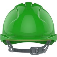 Show details for  Safety Helmet with Slip Ratchet, Green, Vented, EVO®2 Series