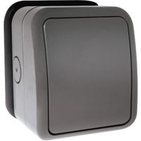 Show details for  Weatherproof 20AX 2 Way Switch, 1 Gang, Grey, IP66, Aquip66 Range
