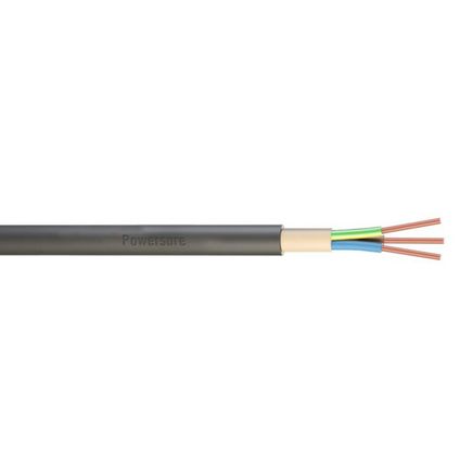 NYY3C6.0 Doncaster Cables Insulated Multicore Cable, 6mm², 3 Core