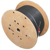 Show details for  Insulated Multicore Cable, 4 Core, 1.5mm², PVC, Black
