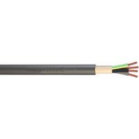 Show details for  Insulated Multicore Cable, 4 Core, 1.5mm², PVC, Black (Per 1 Mtr)