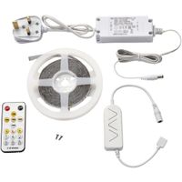 Show details for  24W LED Strip Kit, 2700K-6500K, 5m, 10mm, 12V, IP20