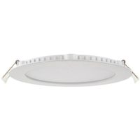 Show details for  12W LED Round Downlight, 4000K, Matt White, Non-Dimmable, IP44, Sirio Disc Range