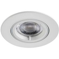Show details for  Fixed Downlight, GU10 (Lamp Not Included), Matt White, IP20, Cast Range