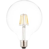 Show details for  7W LED G125 Globe Lamp, E27, 2700K, Dimmable, Clear