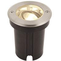 Show details for  Hoxton Ground Light, 6W, 500lm, 3000K, IP67, Brushed Stainless Steel