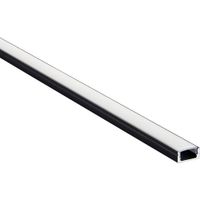 Show details for  Profile with Diffuser, 17mm x 9mm, 2m, Aluminium, IP20, RigelSLIM Range