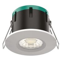 Show details for  10W Scorch Fixed LED Fire Rated Downlight, 3000K/4000K/6000K, 950lm, IP65, White