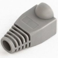 Show details for  RJ45 Cat5/6e Strain Relief, Grey [Pack of 50]