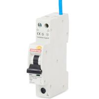 Show details for  10A Compact RCBO, 1 Pole, Type B, Class A, 6kA 