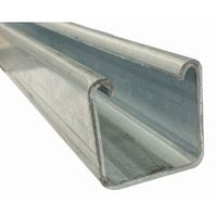 Show details for  Plain Channel, 41mm x 41mm x 3, Pre Galvanised Steel
