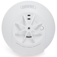 Show details for  Multi-Sensor Heat and Smoke Alarm with 10 Year Battery, 85dB, White, Combo Range