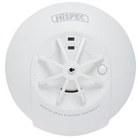 Show details for  RF Multi-Sensor Heat and Smoke Alarm with 10 Year Battery, 85dB, White, Combo Range