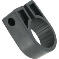 Show details for  Cable Cleat, Size 16, 35.4mm to 40.6mm, Polyethylene , Black [Pack of 50]
