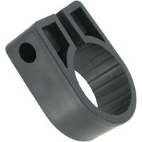Show details for  Cable Cleat, 10.1mm-12.7mm, Black, HDPE