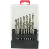 Show details for  HSS Drill Bit Set, 1mm to 10mm [19 Piece]