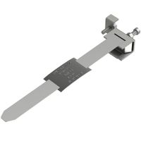 Show details for  Earth Clamp, Dry Condition, 10mm²,  50mm-75mm, Red