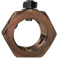 Show details for  Earthing Locknut, 32mm, Brass