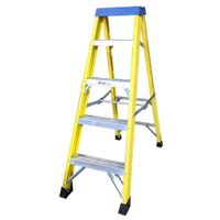 Show details for  Step Ladder, 5 Tread, Fibreglass